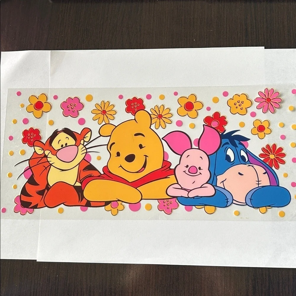Pooh & Friends Cup Decal 160
